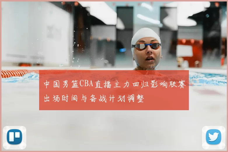 中国男篮CBA直播主力回归影响联赛出场时间与备战计划调整